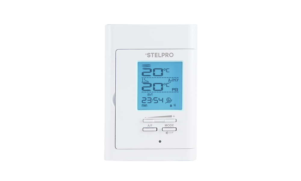 Thermostat électronique programmable pour plancher chauffant - Canac
